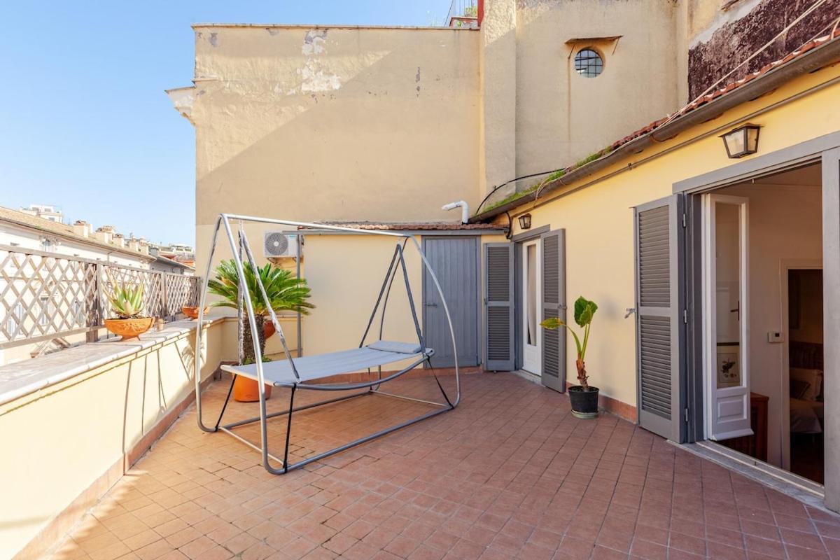 Luxury Penthouse With Terrace By Spanish Steps Appartement Rome